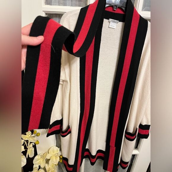 NWOT MARELLA 💯 Wool Open Cardigan - Picture 4 of 9